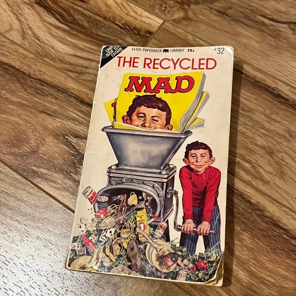 Vintage Mad Tv Paperback book.